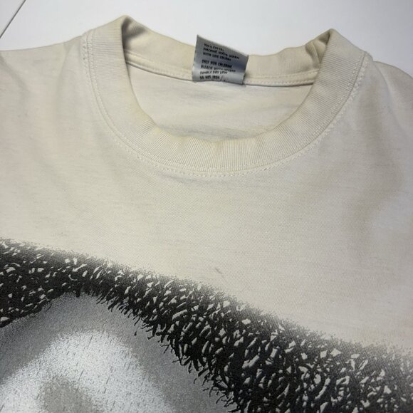 Vintage Mac Dre Rap Tee T Shirt Mens 4XL Tall White All Over Print Big Head Y2K - Picture 3 of 16